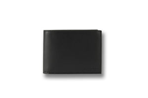 Redbrick Italian Black & Grey Bifold Leather Wallet