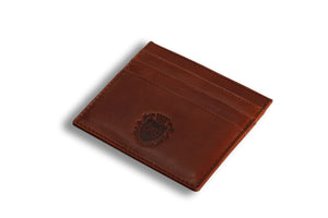 Redbrick Cognac Leather Card Holder Wallet
