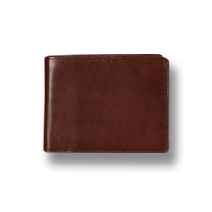 Redbrick Bifold Dark Brown Leather Wallet